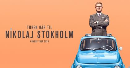 Turen går til Nikolaj Stokholm EKSTRA SHOW 30. oktober kl. 19:00